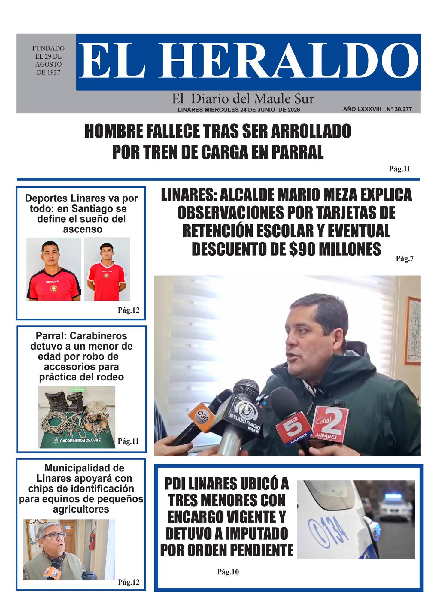 Miercoles 24 de junio 2026