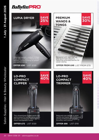 July - August 2026 Offer 家具手册 第 20 页