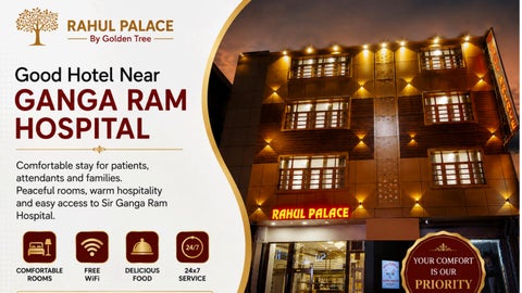 Good Hotel Near Ganga Ram Hospital