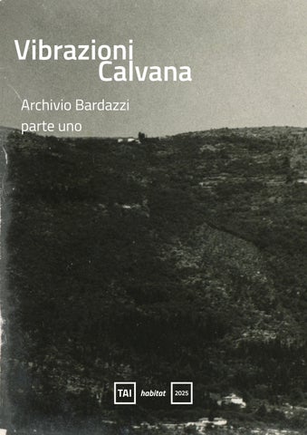 TAI - Archivio Bardazzi parte uno