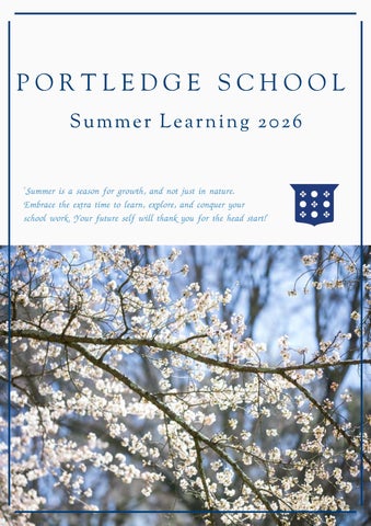 Summer Learning 2026