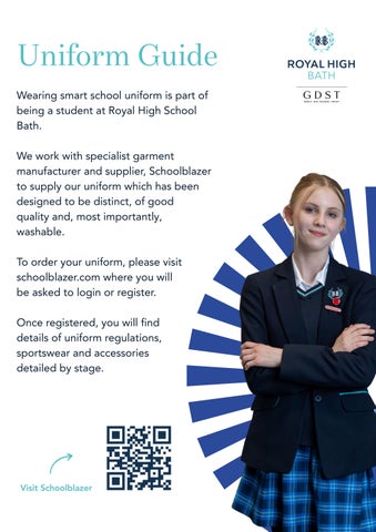 Royal High Bath Uniform Guide 2026