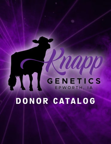 Knapp Genetics Donors