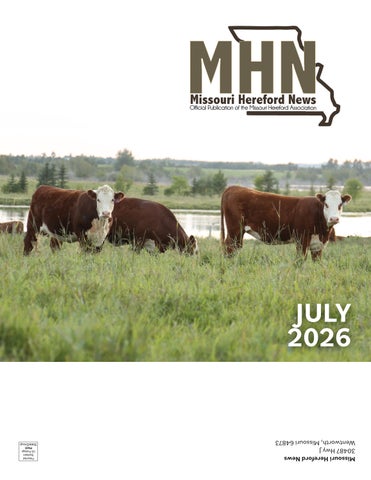 July 2026 Missouri Hereford News