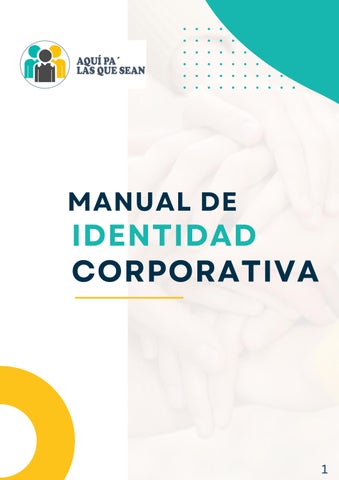 MANUAL DE IDENTIDAD CORPORATIVA 