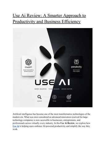 Use Ai Review_ A Smarter Approach to Productivity and Business Efficiency