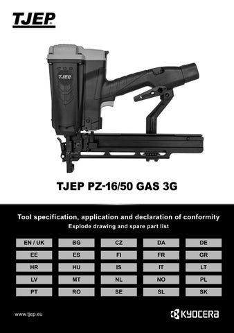 100270 - TJEP PZ-16/50 GAS 3G