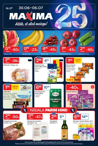 Maxima kliendileht 30.06-06.07