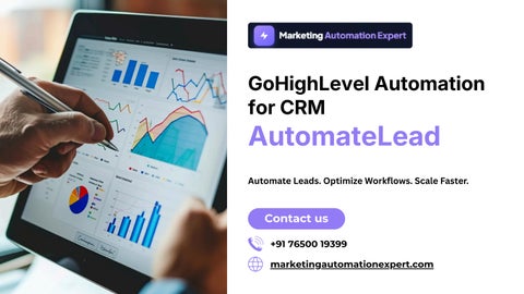 GoHighLevel Automation for CRM automation