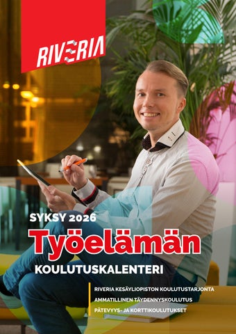 Työelämän koulutuskalenteri syksy 2026