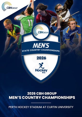 2026 CBH Group Men's Country Championships Tournament Program