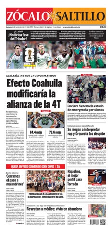 Saltillo 25 de junio de 2026
