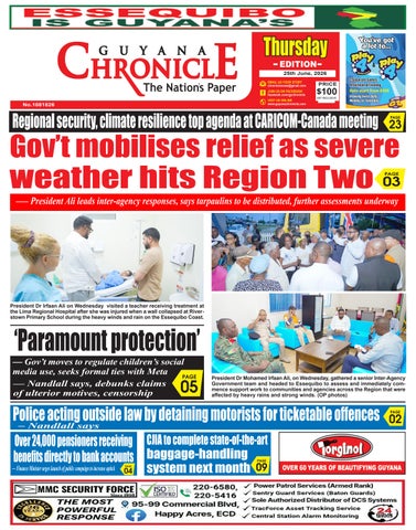 Guyana Chronicle E-Paper 25-06-2026