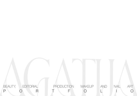 Agatija - Makeup and Nail Art PORTFOLIO