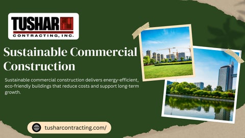 Sustainable Commercial Construction