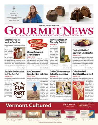 Gourmet News • Summer Fancy Food 2026