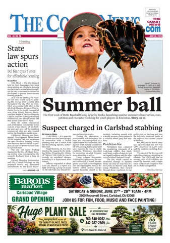 The Coast News, June 26, 2026