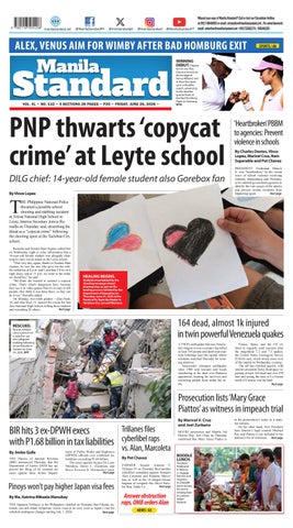 Manila Standard - 2026 June 26 - Friday