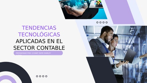 Tendencias tecnologicas aplicadas en el sector contable