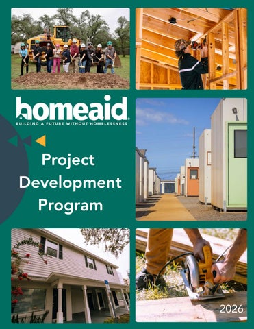 HomeAid Project Development Program Booklet
