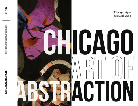 CHICAGO-ART OF ABSTRACTION / 2026 / STUDENT WORK