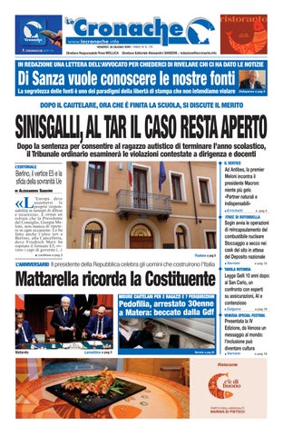 Cronache del 26 giugno 2026
