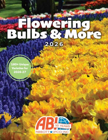 2026 Flowering Bulbs Catalog