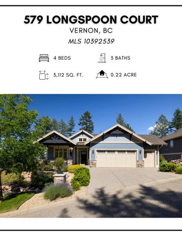579 Longspoon Court, Vernon, BC V1H 2K2 (MLS#: 10392539)