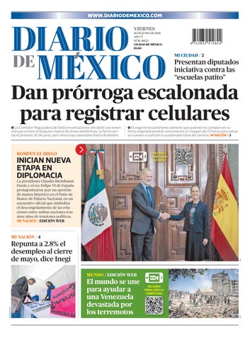 Viernes, 26 de junio de 2026