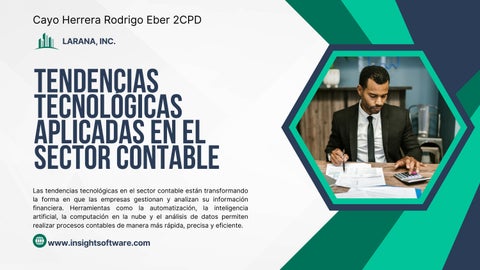 Tendencia de tecnologias aplicadas a contabilidad