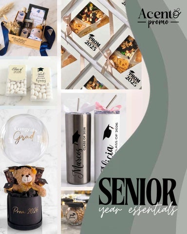 Senior year essentials 