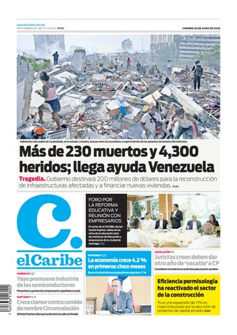 elCaribe 26 junio 2026