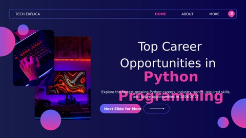 Top Career Opportunities in 2026-2027 in Python Programming