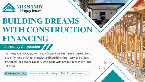 Building Dreams with Construction Financing