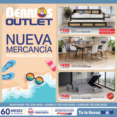 Shopper  - Berríos Outlet - Julio 2026