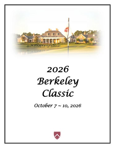 2026 Berkeley Classic