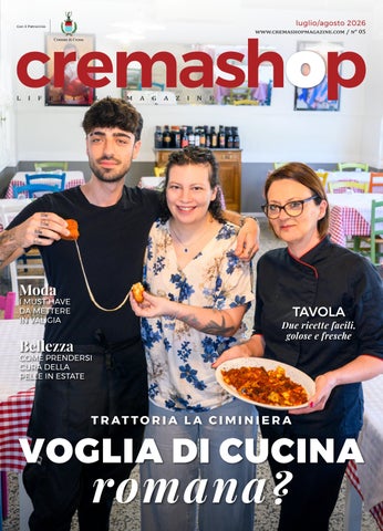 A Cremashop Luglio Agosto 2026