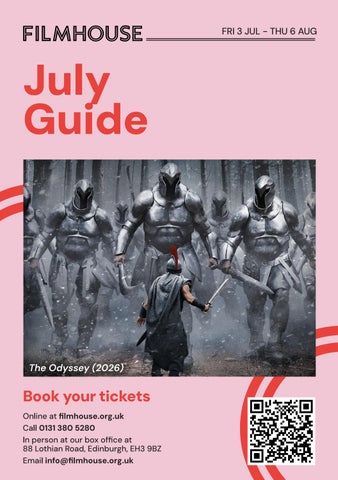 Filmhouse July 2026 Brochure