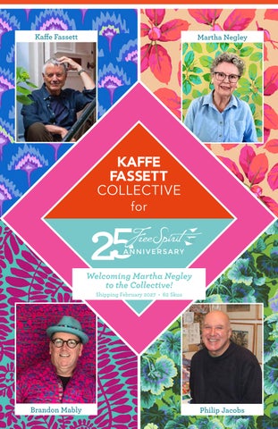 Kaffe Fassett Collective for FreeSpirit February 2027 Collection