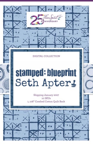 FreeSpirit Stamped Blueprint by Seth Apter