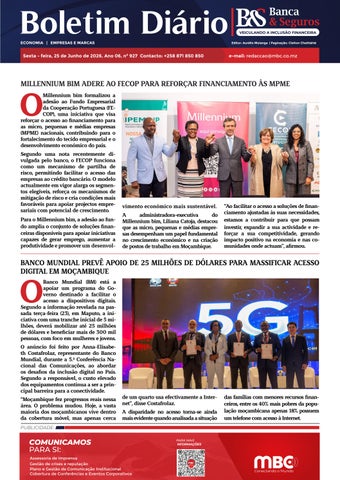 BOLETIM BANCA & SEGUROS 26.06.2026