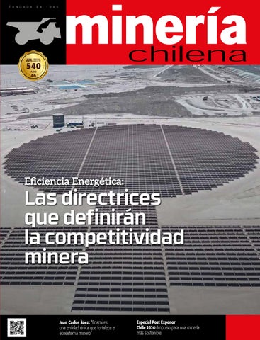 Revista Minería Chilena 540