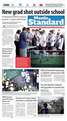 Manila Standard - 2026 June 27 - Saturday