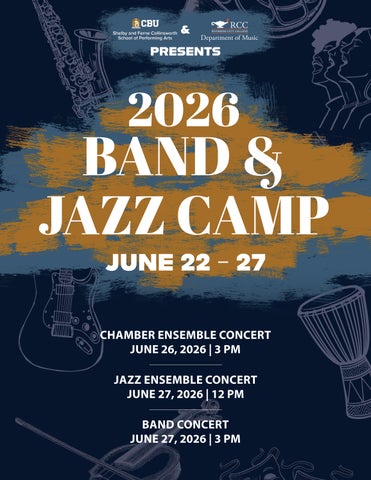 Band Camp 2026 Concert Program FINAL