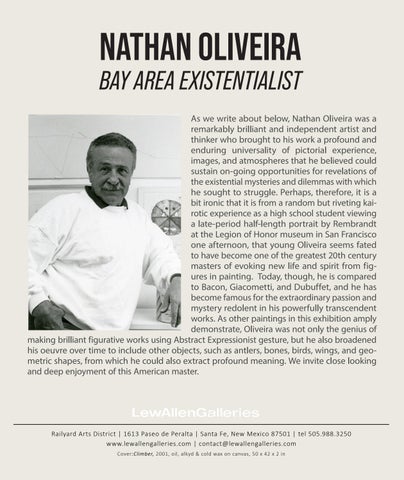 Nathan Oliveira, Bay Area Existentialist, July 3 - August 1, 2026 第 3 页