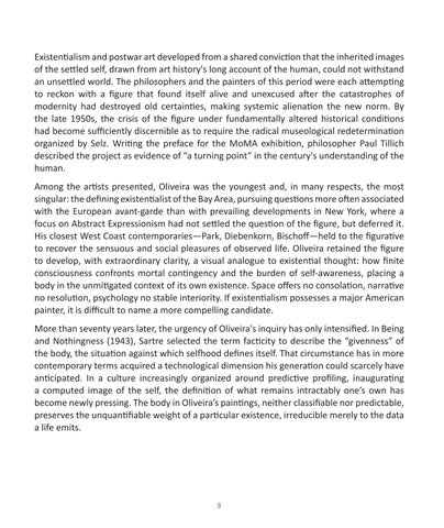 Nathan Oliveira, Bay Area Existentialist, July 3 - August 1, 2026 第 8 页