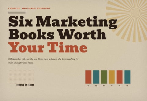 Six Marketing Books Worth Your Time