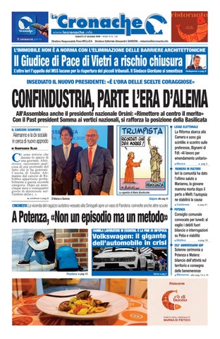 Cronache del 27 giugno 2026