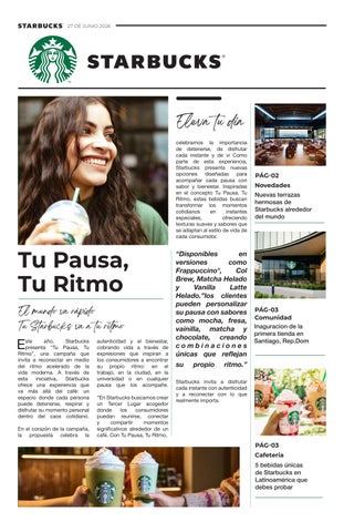 periódico Starbucks 