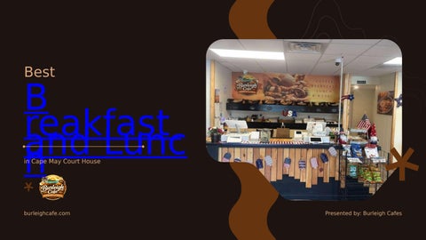 Best Breakfast and Lunch in Cape May Court House